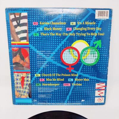 CULTURE CLUB COLOR BY NUMBERS LP VINYL RECORD