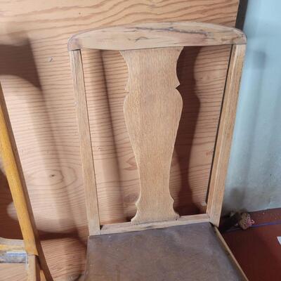 CHAIR PAIR NEEDS REFINISHING