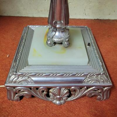 ANTIQUE ORNATE FLOOR LAMP - NEEDS REWIRED