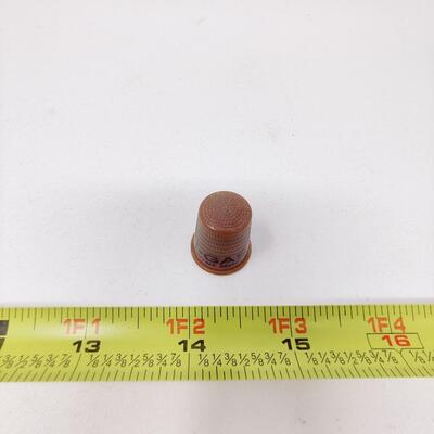 ADVERTISEMENT THIMBLE LUBRI-GAS "THE CORRECT MOTOR FUEL" CHICAGO