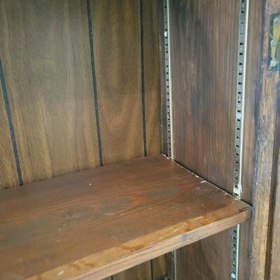 FANTASTIC GLASS FRONT DESIGNED SHELF