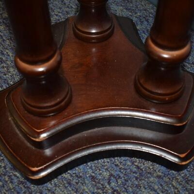 Marble Top Plant Stand