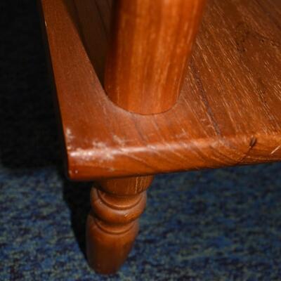 Wooden End Table