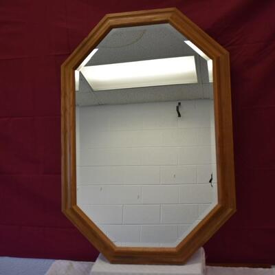Octagonal Framed Mirror