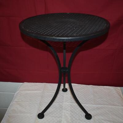 Black Wrought Iron Patio Set
