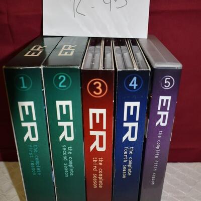 ER (DVD) Video Lot