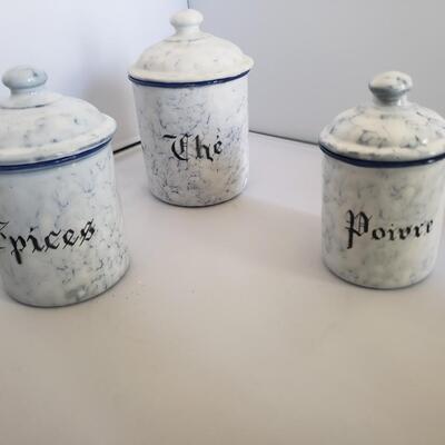 Antique French Canisters