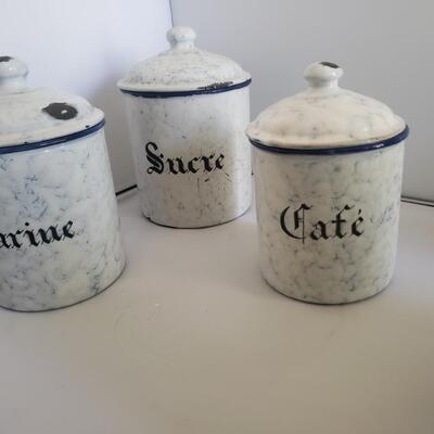 Antique French Canisters