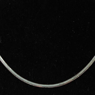 Italian Sterling Snake Chain Necklace