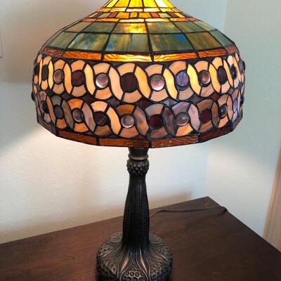 9- Tiffany Style Lamp (heavy)