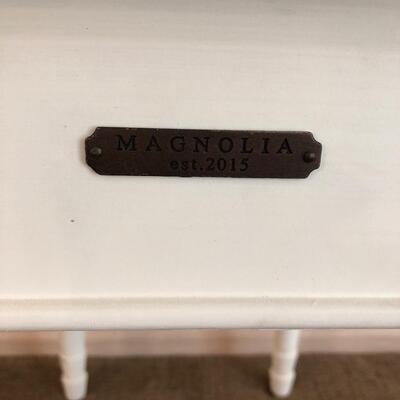 15- Magnolia Cottage-Style Side Table