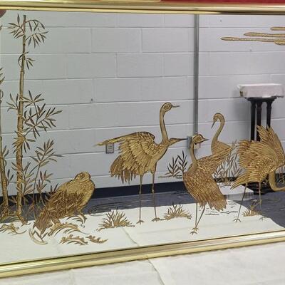 Flamingo Printed Mirror