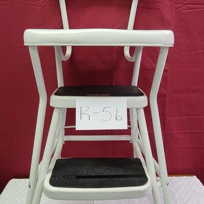 White Step Stool