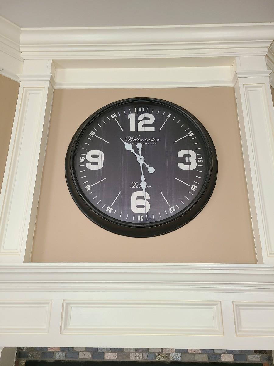 LOT 1S Modern Large Clock