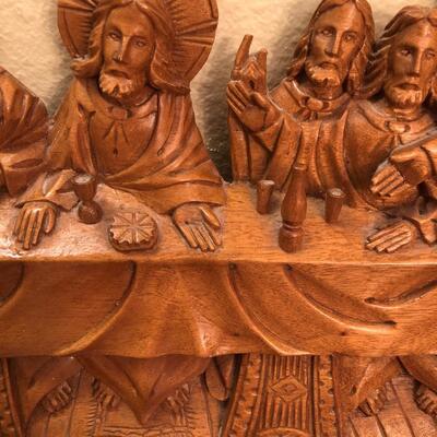 46- Wood Carved Last Supper, Noahâ€™s Ark Musical, etc
