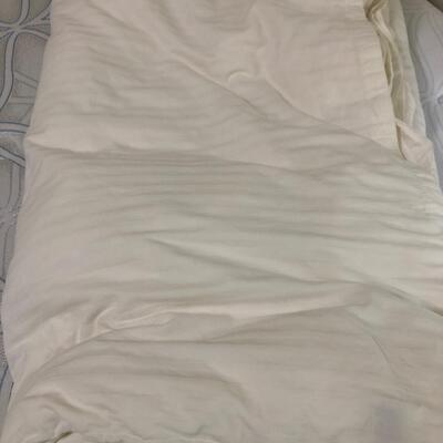 61- Down alternative duvet with cover (queen)