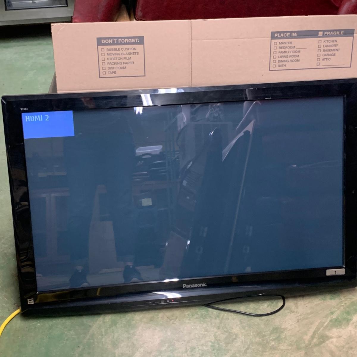 Panasonic 42” Plasma HDTV, Model No. TCP42C2 (TV Lot 9 DHS