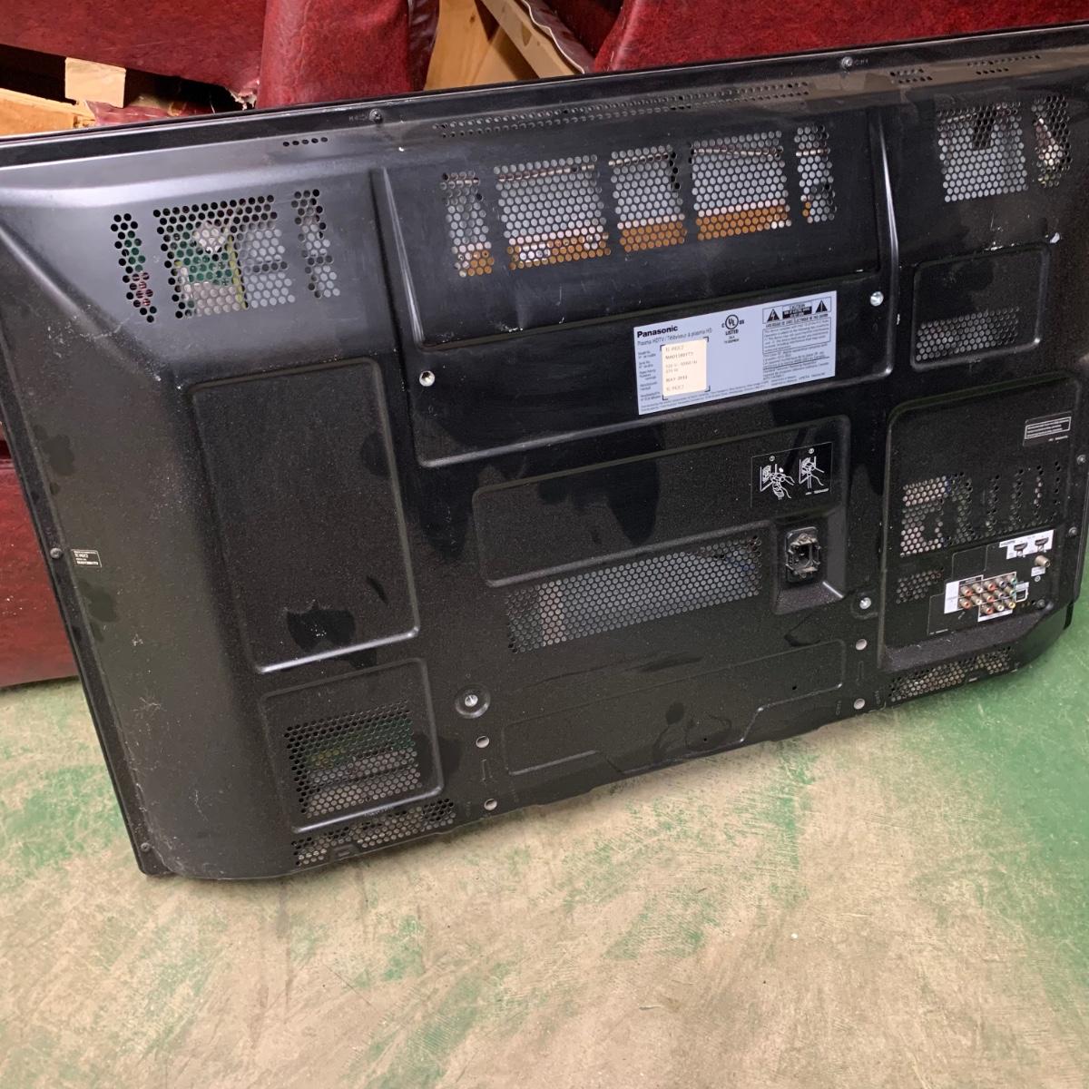 Panasonic 42” Plasma HDTV, Model No. TCP42C2 (TV Lot 9 DHS