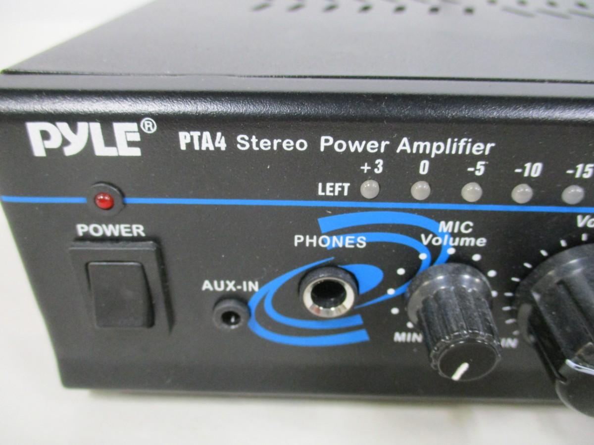 PYLE PTA4 Stereo Power Amplifier