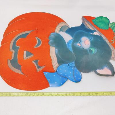 VINTAGE XL HALLOWEEN DECOR BUNDLE
