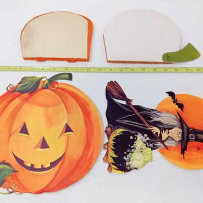 VINTAGE XL HALLOWEEN DECOR BUNDLE