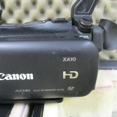 Canon XA10 AVCHD W/ Built In 64GB Memory Camcorder & Accessories