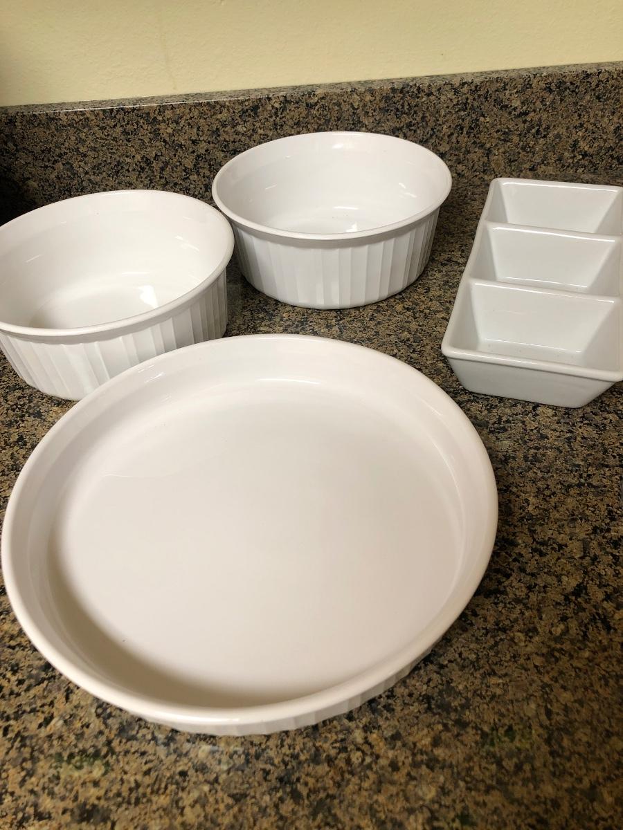 K31 Corningware & divided dish
