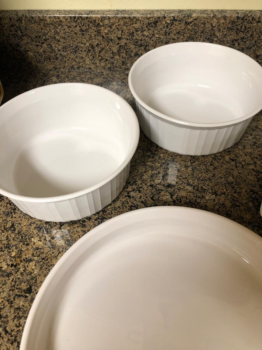 K31 Corningware & divided dish