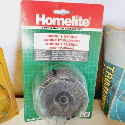 WEED EATING STRING & SUCH BUNDLE
