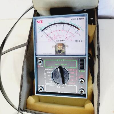 VIZ VOM WV 518B VOLTAGE METER W/ CARRY CASE