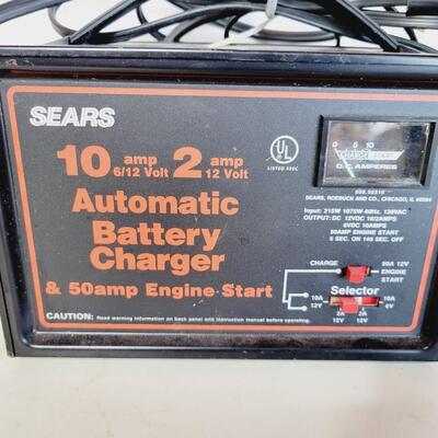 10 TO 2 AMP AUTOMATIC BATTERY CHARGER