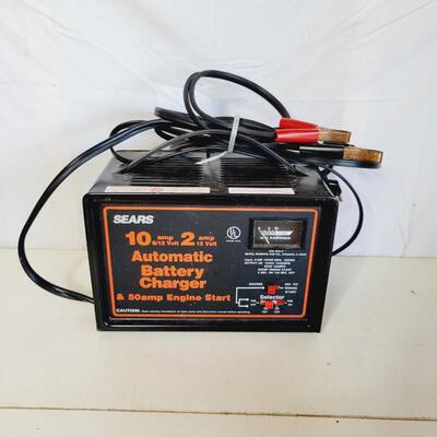 10 TO 2 AMP AUTOMATIC BATTERY CHARGER