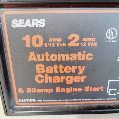 10 TO 2 AMP AUTOMATIC BATTERY CHARGER