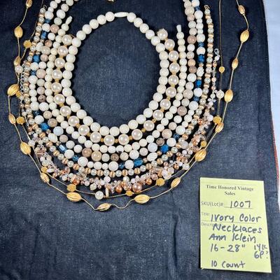 9 necklaces 16-28