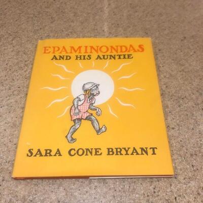 Rare Minty "Epaminondas and His Auntie" Black Americana 1938 Houghton Mifflin Edition.