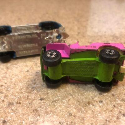 Vintage Matchbox 1998 Mattel '62 VW Beetle and 1971 No. 2 Jeep Hot Rod by Lesney