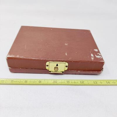 VINTAGE MEN'S DRESSER CADDY BOX