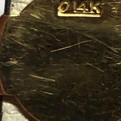 Vintage Rolex 14K Swiss Women's 1960's Cocktail Watch With Marked Leather Band. Preowned.