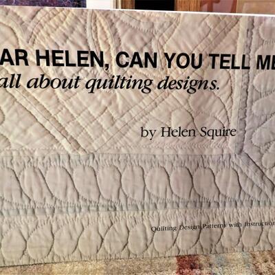 QUILTING PATTERNS (3) Design Book Lot 3 by Helen Squire & 24