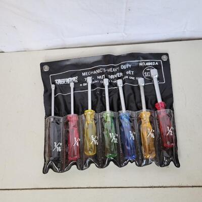 MECHANICS HEAVY DUTY 7PC NUT DRIVER SET