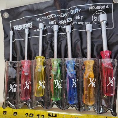 MECHANICS HEAVY DUTY 7PC NUT DRIVER SET