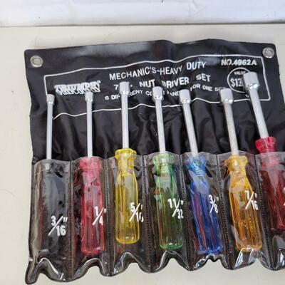 MECHANICS HEAVY DUTY 7PC NUT DRIVER SET