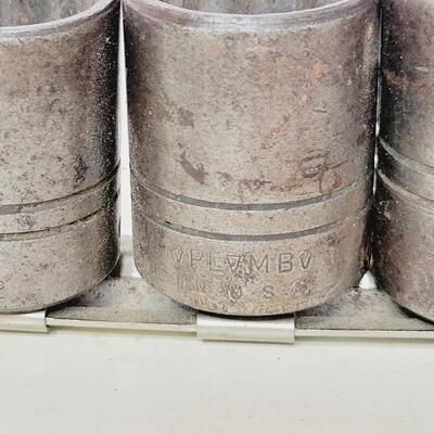 PLUMB MECHANICS SOCKETS W/ STORAGE