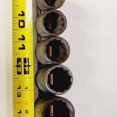 PLUMB MECHANICS SOCKETS W/ STORAGE