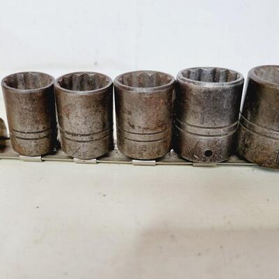 PLUMB MECHANICS SOCKETS W/ STORAGE