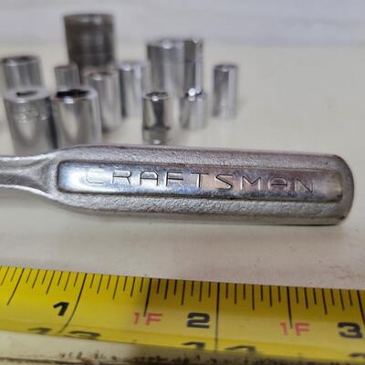 CRAFTSMAN RACHET & SOCKET ASSORTMENT #2