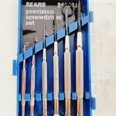 SEARS PRECISION SCREWDIVER SET