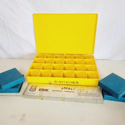 ASSORTMENT OF GARAGE STORAGE ITEMS