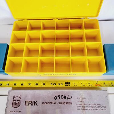 ASSORTMENT OF GARAGE STORAGE ITEMS