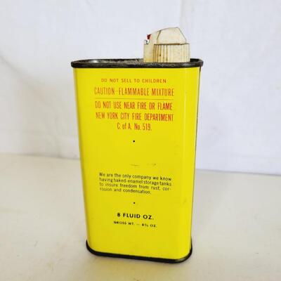 VINTAGE RED DEVIL LIGHTER FLUID (EMPTY)